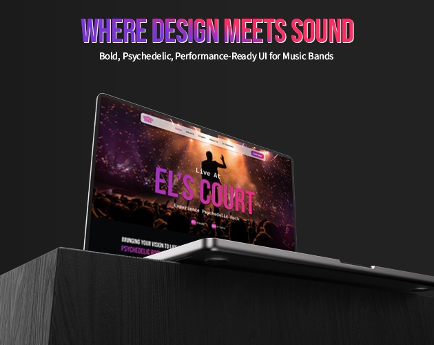 Music Band UI_UX Design